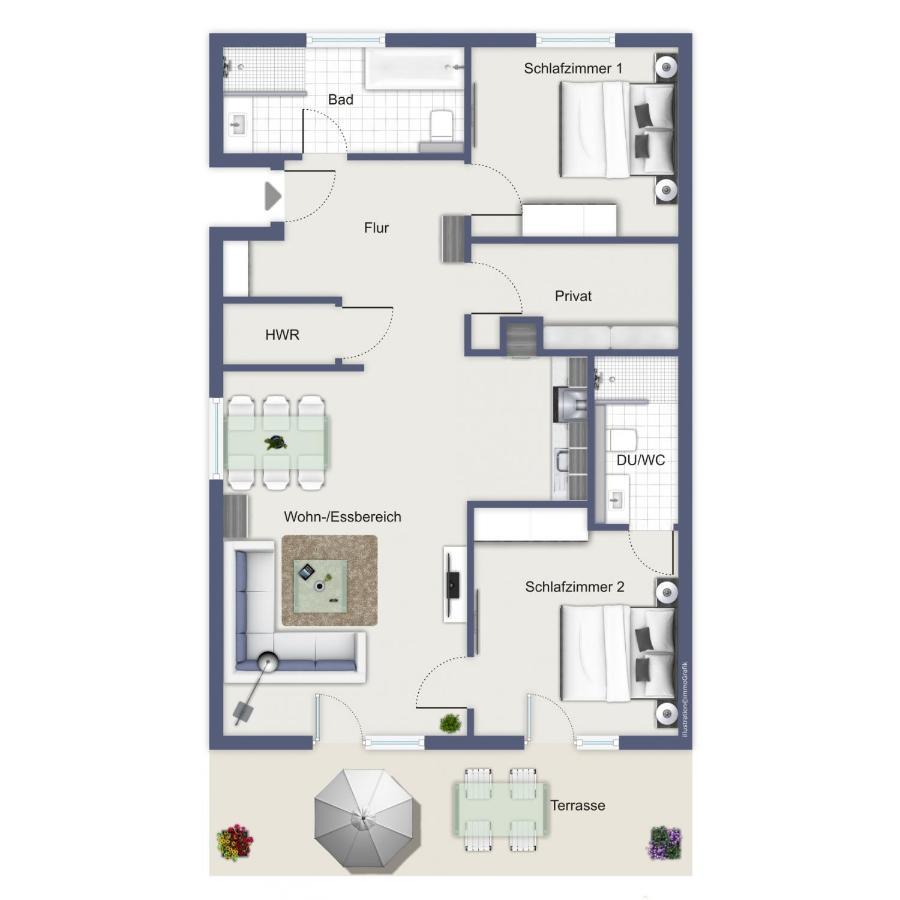 Haus Am Wald Wohnung Meer Wittenbeck Екстер'єр фото